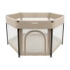 Dětská ohrádka skládací COZY NEST 125 x 125 cm – béžová