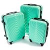 Střední cestovní kufr WAVE - mátový