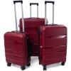 Střední cestovní kufr DESERT - bordó