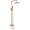 Sprchová souprava s baterií POLA – růžové zlato