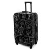 Velký cestovní kufr ART - černý