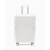 Střední cestovní kufr z polypropylenu YOKO – bílý