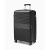 Velký cestovní kufr z polypropylenu YOKO – černý