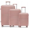 Kabinový cestovní kufr z polypropylenu YOKO – růžový