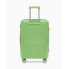 Střední cestovní kufr z polypropylenu YOKO – zelený