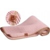 Dětská deka BABY SOFT 78 × 100 cm – pudrově růžová