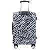 Střední cestovní kufr BEVERLY HILLS - Žebra
