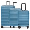 Kabinový cestovní kufr z polypropylenu SEOUL Collection – modrý