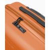 Velký cestovní kufr z polypropylenu SEOUL Collection – oranžový