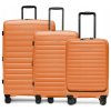 Velký cestovní kufr z polypropylenu SEOUL Collection – oranžový