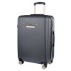 Střední cestovní kufr LOS ANGELES - Šedý