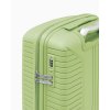 Cestovní kufr z polypropylenu BERLIN – světle zelený