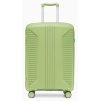 Cestovní kufr z polypropylenu BERLIN – světle zelený