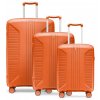 Cestovní kufr z polypropylenu BERLIN – oranžový