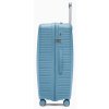 Cestovní kufr z polypropylenu BERLIN – blankytný