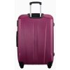 Cestovní kufr z ABS PARIS - bordó