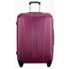 Cestovní kufr z ABS PARIS - bordó