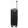 Cestovní kufr z polypropylenu TURIN - černý