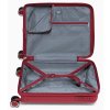Cestovní kufr z polypropylenu TURIN - červený
