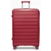 Cestovní kufr z polypropylenu TURIN - červený