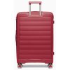 Cestovní kufr z polypropylenu TURIN - červený