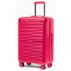 Cestovní kufr z polykarbonátu DALLAS - červený
