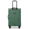 Cestovní kufr z polyesteru KOS - zelený