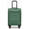 Cestovní kufr z polyesteru KOS - zelený
