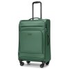 Cestovní kufr z polyesteru KOS - zelený