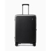 Střední  cestovní kufr z polykarbonátu MONTE CARLO – černý