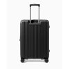 Střední  cestovní kufr z polykarbonátu MONTE CARLO – černý