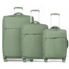 Cestovní kufr z nylonu BARBADOS - zelený