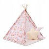 Dětský stan teepee (týpí) 135 cm – růžový