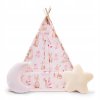Dětský stan teepee (týpí) 135 cm – růžový