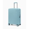 Střední cestovní kufr z polykarbonátu MONTE CARLO – modrý