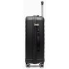 Střední cestovní kufr z polypropylenu TURIN - černý