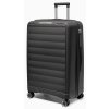 Velký cestovní kufr z polypropylenu TURIN - černý