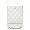Velký cestovní kufr z polypropylenu KYOTO - perlový