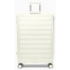 Velký cestovní kufr z polypropylenu TURIN - bílý