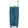 Velký cestovní kufr z polypropylenu BERLIN – modrý