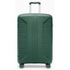 Velký cestovní kufr z polypropylenu BERLIN – zelený