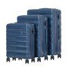Kabinový cestovní kufr z polypropylenu CHICAGO - tmavě modrý