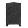 Cestovní kufr z polypropylenu HOUSTON - Černý
