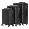 Cestovní kufr z polypropylenu HOUSTON - Černý