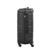 Střední cestovní kufr z ABS PHOENIX - černý