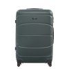 Cestovní kufr z ABS PHOENIX - zelený