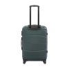 Střední cestovní kufr z ABS PHOENIX - zelený