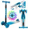 Dětská balanční koloběžka modro-stříbrná