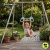 Dětský gymnastický trapéz s lany – trénink úchopu a houpačka
