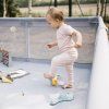 Dětská ohrádka a hrací centrum FANKO 130 × 130 – šedá